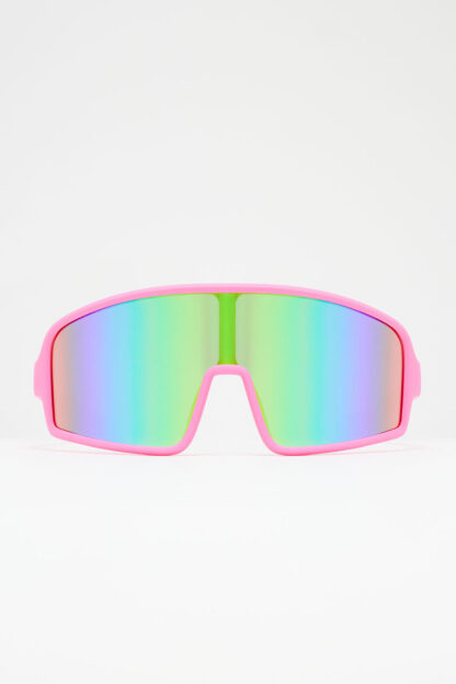 Lentes de sol Estilo Escudo - Rosa - Image 7